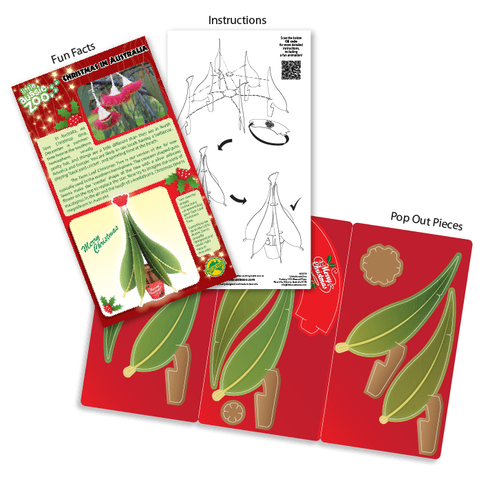 Gum Leaf Christmas Tree - Little Aussie Zoo