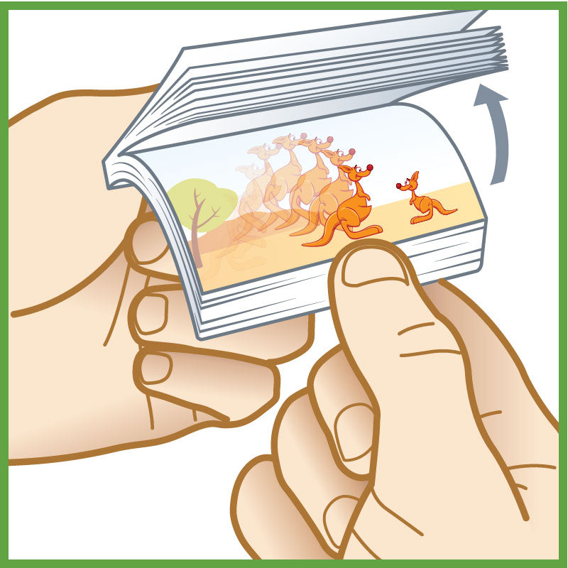 Kangaroo &  Joey Flip-Book